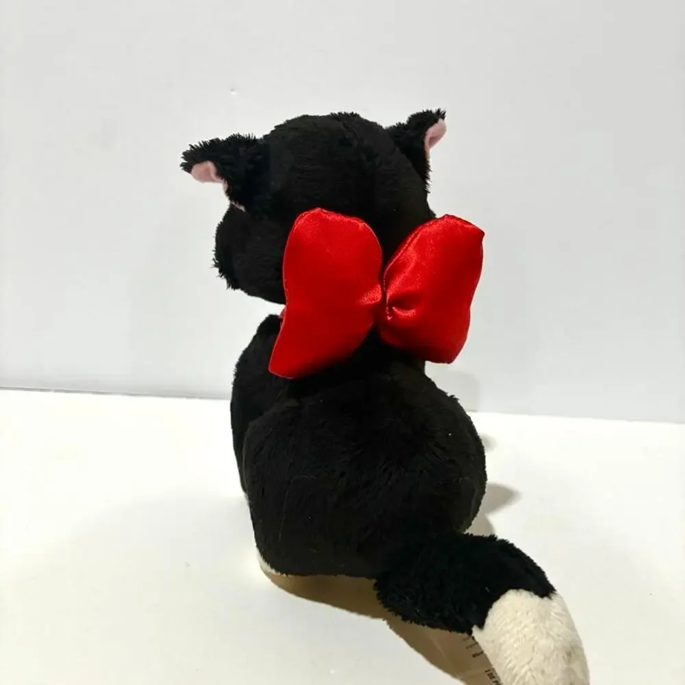 Disney Store  Pet Kitten Figaro Stuffed Plush Toy Pinocchio